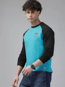 Van Heusen Sport Contrast Sleeves Sweatshirt