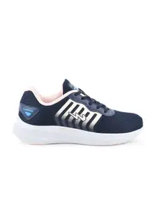 Campus Women Navy Blue Mesh Running Shoes