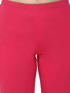 DYCA Women Fuchsia Plus Size Cotton Lounge Pant
