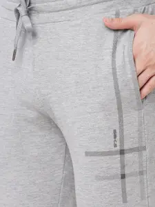 Sweet Dreams Men Grey Melange Solid Track Pants