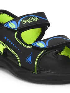 Liberty Boys Printed Velcro Closure Sports Sandals