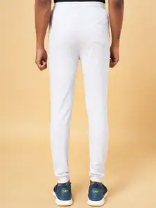 Ajile by Pantaloons Men Grey Melange Solid Slim-Fit Joggers