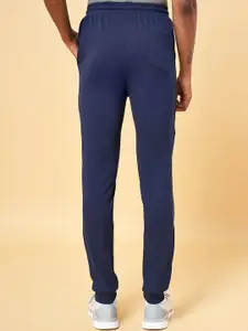 Ajile by Pantaloons Men Navy Blue Solid Slim Fit Joggers