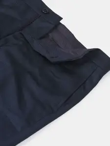 Arrow New York Men Blue Slim Fit Trousers