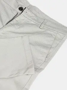 Arrow Sport Men Grey Slim Fit Low-Rise Trousers