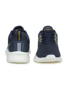 ABROS Men Navy Blue GLIDE-N Mesh Running Shoes