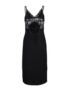 Trendyol Black Nightdress
