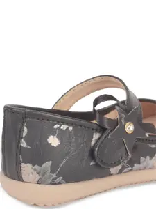 Lil Lollipop Girls Black Ballerinas Flats