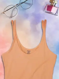 Dollar Missy Pack Of 2 Pure Combed Cotton Slim Fit Camisoles