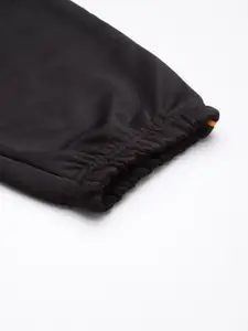 PROWL by Tiger Shroff Men Black Brand Logo Printed Training Joggers