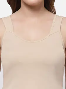Floret Women Pack Of 3 Solid Cotton Camisoles