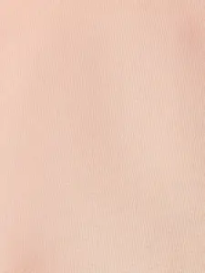 Annabelle by Pantaloons Women Peach-Coloured Solid Formal Shirt