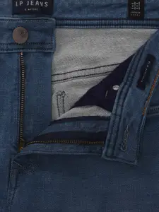 Louis Philippe Jeans Men Blue Slim Fit Light Fade Jeans