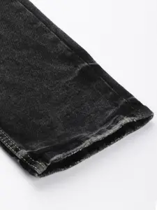 SPYKAR Men Skinny Fit Low-Rise Low Distress Heavy Fade Stretchable Jeans