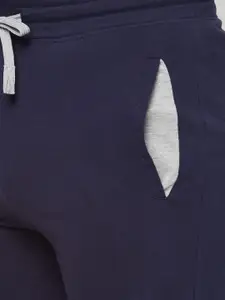 SPORTO Men Blue Sports Solid Shorts