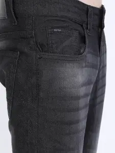 KETCH Men Charcoal Skinny Fit Clean look Stretchable Jeans