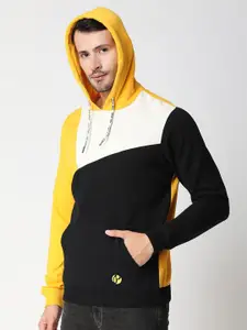 Pepe Jeans Men Black Colourblocked Sweatshirt