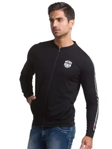 Being Human Men Black Printed Sweatshirt