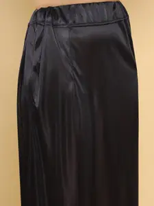 Soch Women Black Solid Petticoat