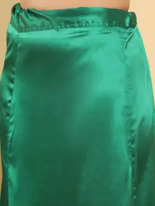 Soch Women Green Solid Flared Shapewear