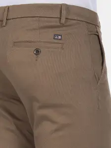 Arrow Sport Men Brown Low-Rise Trousers