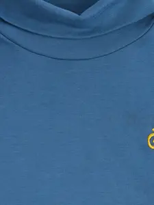 Pantaloons Junior Boys Blue Solid Sweatshirt