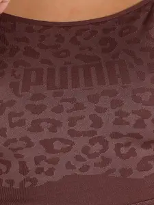 Puma Purple FormKnit Seamless Fashion Training Bra