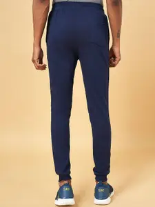 Ajile by Pantaloons Men Navy Blue Solid Slim-Fit Joggers