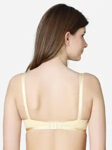 VStar Nude-Coloured Non Padded & Non Wired Solid Bra