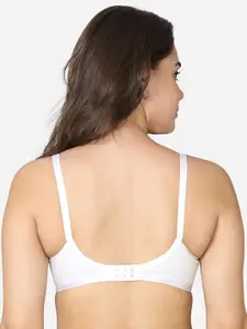 VStar White Non Padded Non-Wired Everyday Bra-ALIS-B-WHITE