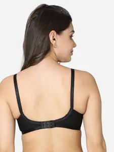 VStar Black Non Padded Non-Wired Everyday Bra-ROYALE-B-BLACK
