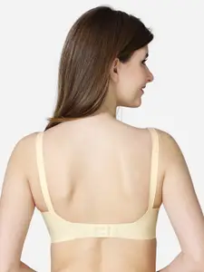 VStar Nude-Coloured Non Padded Non-Wired Everyday Bra-QUEEN-B-SKIN