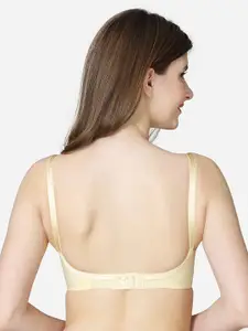 VStar Nude-Coloured Non Padded Non-Wired Everyday Bra-ROSEUBACK-C
