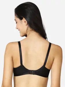 VStar Black Non Padded Non-Wired Everyday Bra-FANTASY-B-BLACK