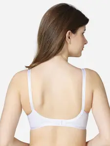 VStar White Non Padded Non-Wired Everyday Bra-DIYA-B-WHITE
