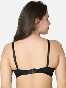 VStar Black Non Padded Non-Wired Everyday Bra-IMAGE-C-BLACK