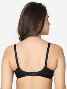 VStar Black Non Padded Non-Wired Maternity Bra-MACARE-B-BLACK