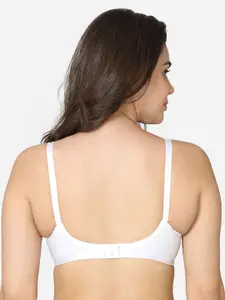 VStar White Non Padded Non-Wired Everyday Bra-DREAMS-B-WHITE