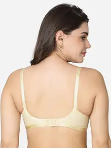 VStar Cream-Coloured Non Padded Non-Wired Everyday Bra-DREAMS-C-SKIN