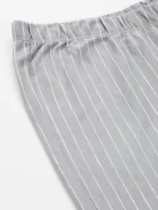 Triumph Lounge Me 10 X Women Printed Long Sleeve Organic Cotton Night suit