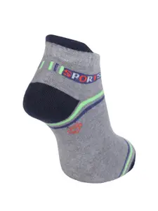 Dollar Socks Men Pack of 3 Assorted Ankle Length Cotton Socks