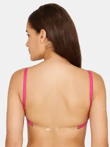 Zivame Red Non Padded & Non Wired Solid Bra