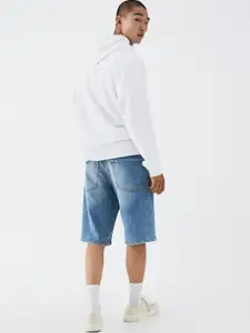 H&M Men Blue Hybrid Regular Denim Shorts