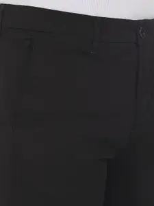 U.S. Polo Assn. U S Polo Assn Men Black Solid Trousers