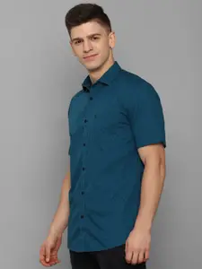 Allen Solly Men Blue Slim Fit Printed Casual Shirt