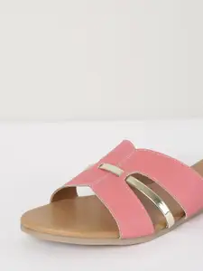 max Women Open Toe Flats