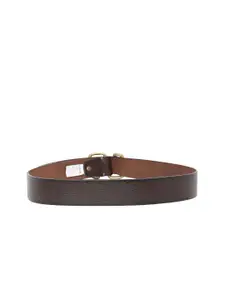 SPYKAR Men Brown Leather Belt