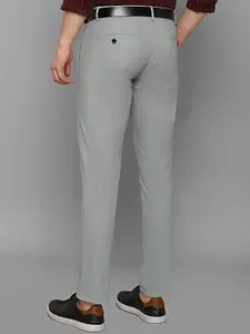 Allen Solly Men Grey Slim Fit Trousers