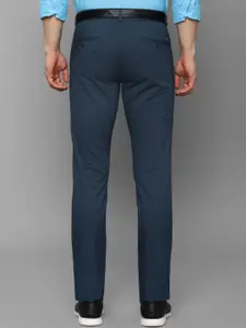 Allen Solly Men Navy Blue Slim Fit Casual Trousers