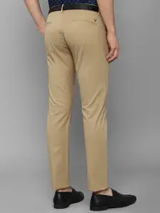 Allen Solly Men Khaki Slim Fit Trousers